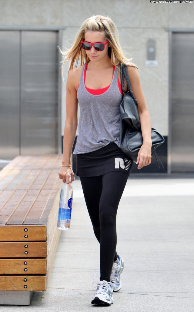 Ashley Tisdale Beverly Hills High Resolution Babe Gym Celebrity